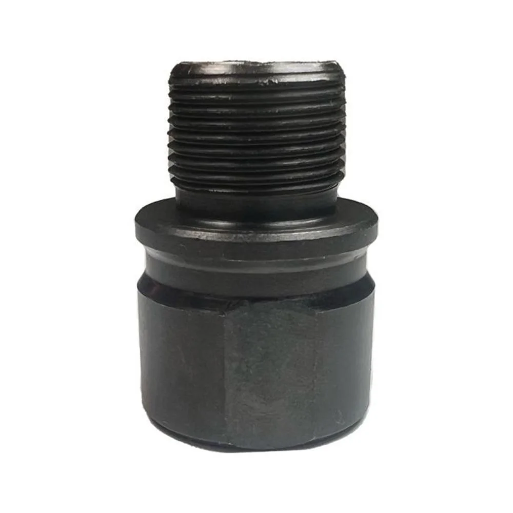 primary-42723 Banish 5787 Thread Adapter, black cylindrical adapter with exposed external threads