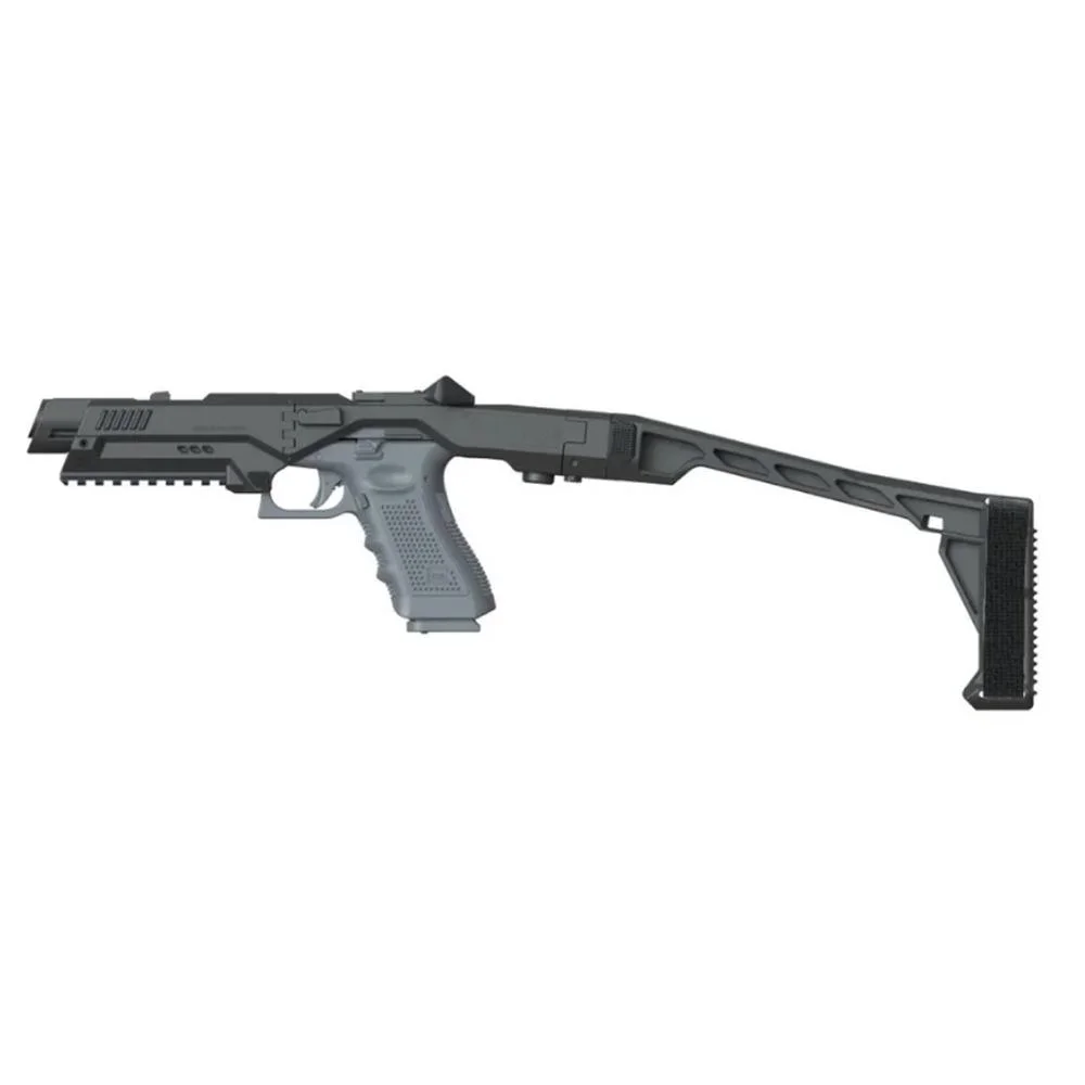 primary-42732 2nd Amendment 1791 LLC Roni Corporation Nano Roni Ultra-Compact Handgun Conversion Kit Glock 17/19/45 SBR Model with Stock
