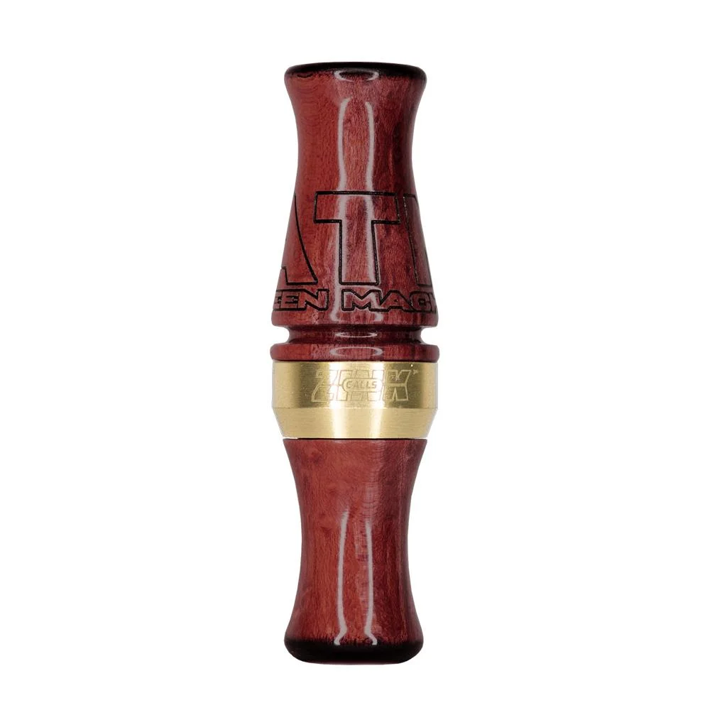 primary-42736 AVIAN Zink ATM Green Machine Custom Deluxe Mouth Duck Call