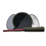 AVIAN Zink Thunder Ridge Series Pot Call Crystal, green call with striker and lid