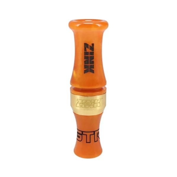 AVIAN Zink Green Top Rocker Duck Mouth Call Orange Marbleade