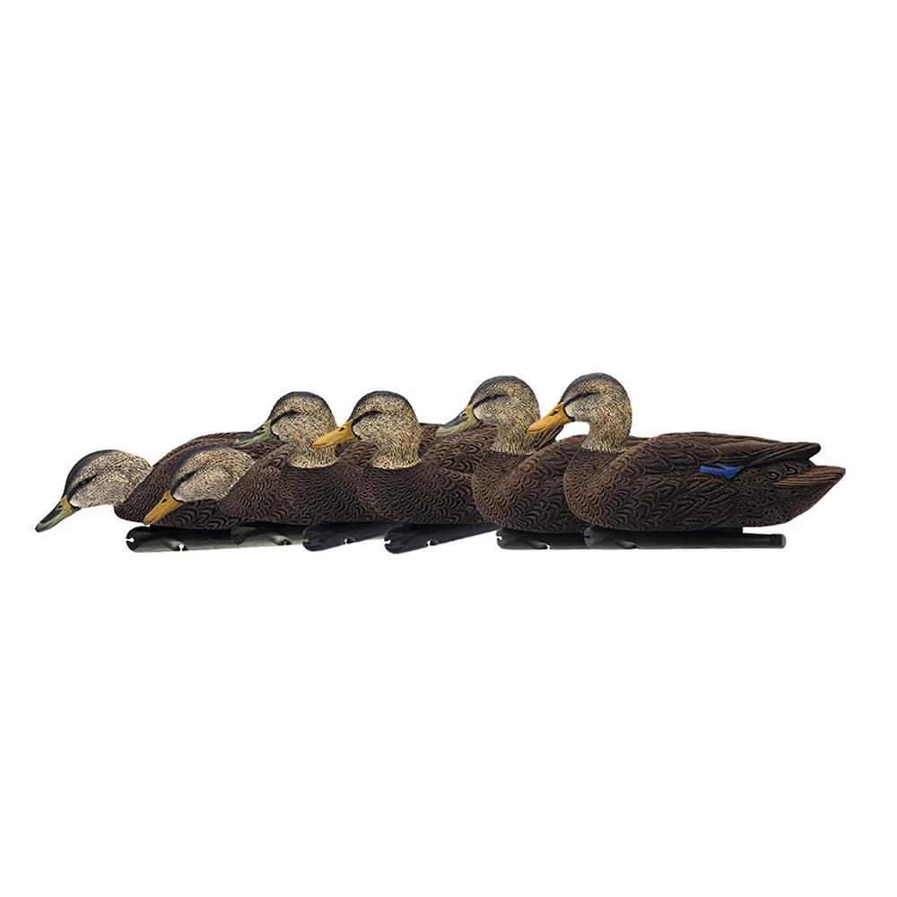 primary-42759 Avian-X Topflight Black Ducks Floating Decoys 6/ct