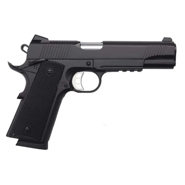 Tisas Arms Corp Tisas 1911 Duty B9R Handgun 9mm Luger 9rd Magazine 5" Barrel Black Cerakote Enhanced Features incl/ 2