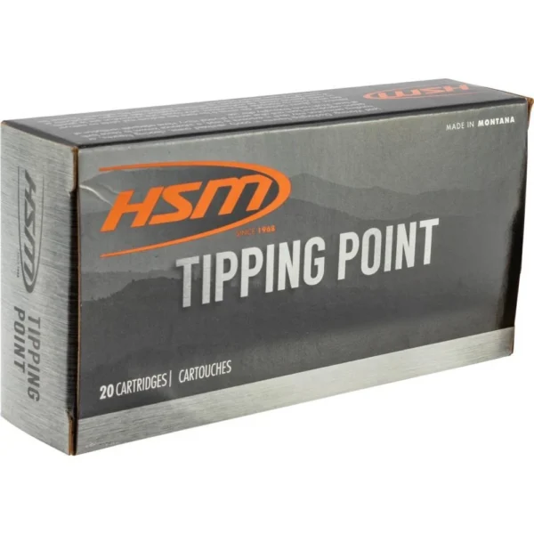 Hunting Shack DBA HSM Munitions HSM Tipping Point 2 Rifle Ammunition .30-06 Sprg 165 gr SST 20/ct