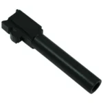 ZRO Delta Drop in Barrel for Modulus Duty, black barrel shown at an angle with open muzzle