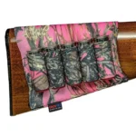 Grovtec Us Inc. Grovtec Buttstock Cartridge Shell Holder Shotgun Open Style True Timber Pink