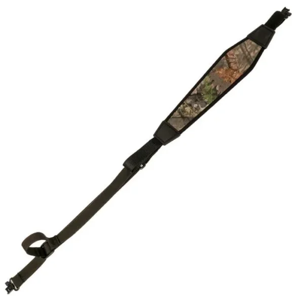 Grovtec Us Inc. Grovtev QS Trek Sling camouflage padded sling with black straps and swivels