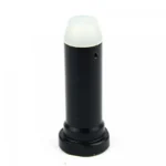 TacFire AR-10 Heavy Buffer black cylindrical buffer, upright view with white tip