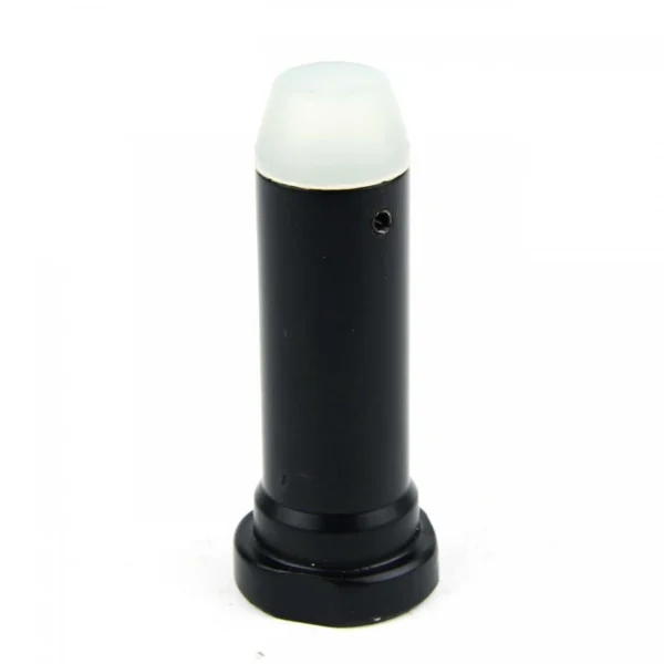 TacFire AR-10 Heavy Buffer black cylindrical buffer, upright view with white tip