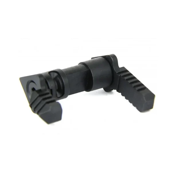Tacfire Ambidextrous Safety Selector Lever Gen 2, black angled view with dual levers