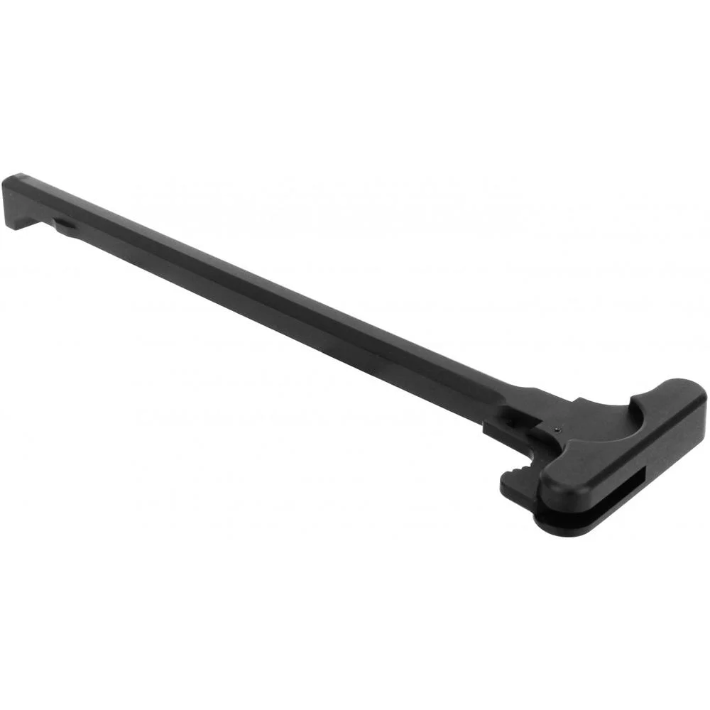 primary-42961 TacFire Standard Charging Handle for AR-15 .308, black charging handle in top view