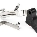ZEV Technologies ZEV PRO FLAT FACE TRIGGER BAR KIT SMALL BLK/RED