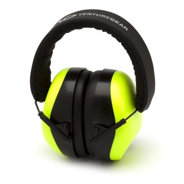 Pyramex Safety Pyramex Venture Gear VG80 Series Passive Earmuff 25dB Lime
