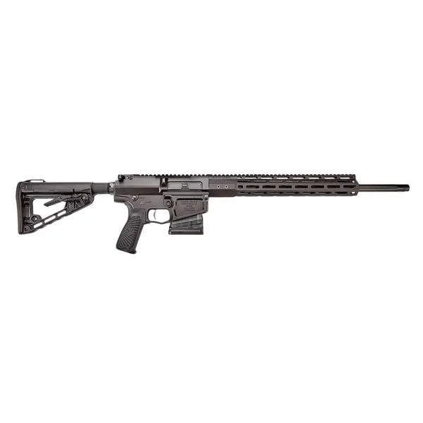 primary-42983 Wilson Combat Super Sniper Rifle .308 Win 10rd Magazine 20'' Fluted Threaded Barrel Black