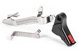 ZEV Technologies ZEV PRO FLAT FACE GLOCK TRIGGER UPGRADE BAR KIT GEN5 BLK/RED