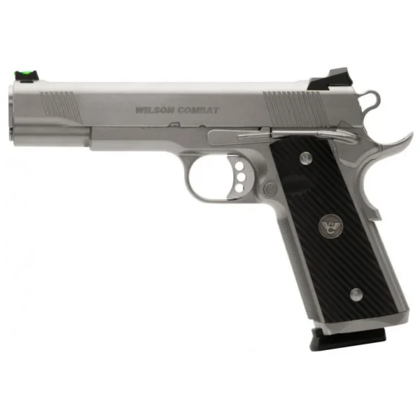 Wilson Combat CQB Elite Full-Size Handgun .45 Auto 8rd Magazines (2) 5" Barrel Stainless Glass Bead Blast