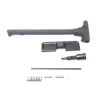 Wilson Combat AR-15 Upper Receiver Small Parts Kit, black and silver components laid out