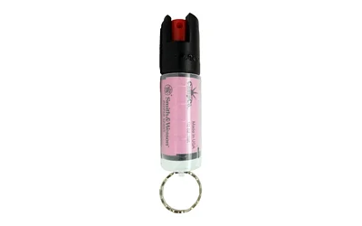Caliber Gourmet CBG S&W PEPPER SPRAY .5OZ KEYCHN PNK