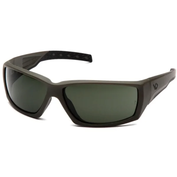 Pyramex Safety Pyramex Overwatch Shooting Glasses Black with Grey Lens Anti Fog