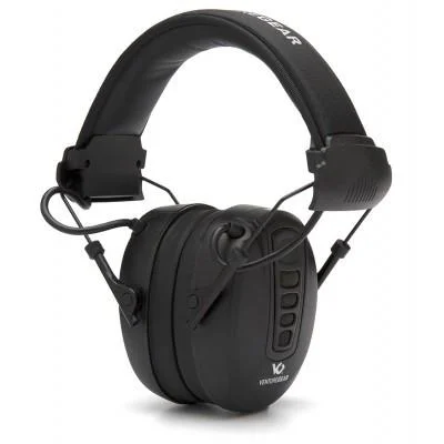 Pyramex Safety Pyramex Clandestine Ear Electronic Ear Muffs 24dB Black
