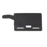 Blue Force Gear The Shear Hammock Tourniquet Hammock, black front view with slots and pull tab