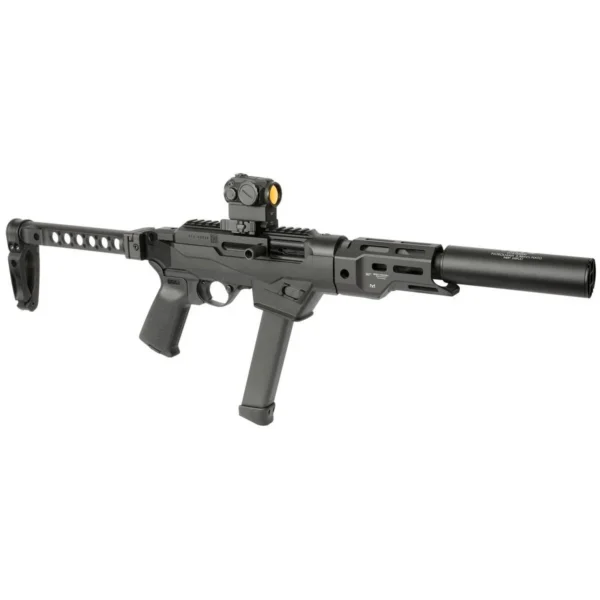 Midwest Industries Ruger Charger 4.875-inch M-LOK Handguard Black