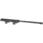 Midwest Industries MP5 Gen 2 M-LOK Top Rail black, side view with slotted rail