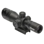 Sellmark Corporation Firefield Barrage Rifle Scope - 2.5-10x40mm Illuminated Mil-Dot Reticle Black Matte