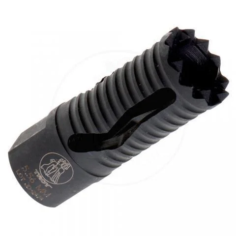 primary-43137 Troy Industries Troy Medieval Flash Suppressor 5.56mm 1/2 INCH 28 Black