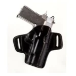 Tagua Gun Leather Tagua Gunleather Open Top Belt Holster for Colt Gov't 1911 5" Black Right Hand