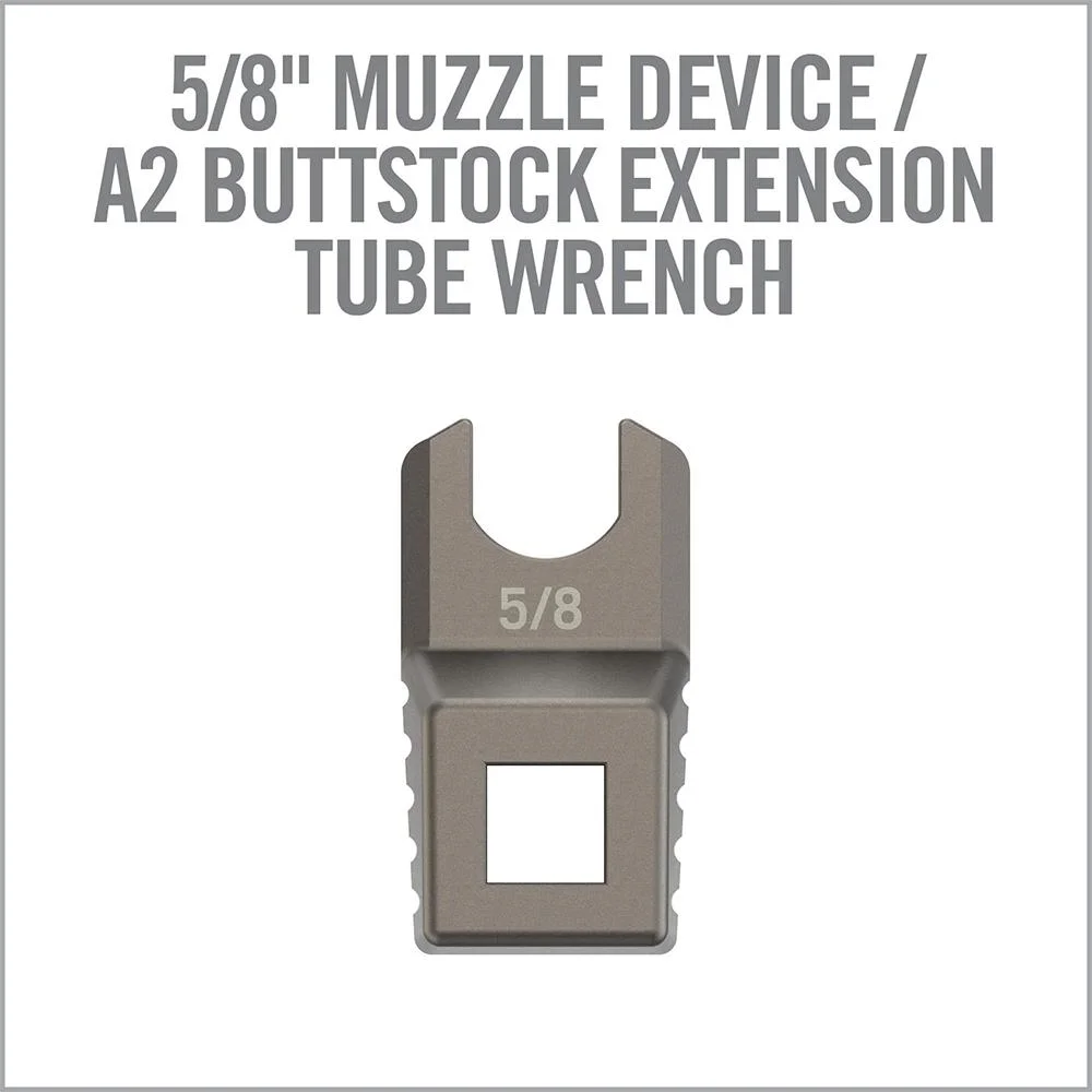 primary-43216 Real Avid Master-Fit 5/8'' Muzzle Device / A2 Buttstock Ext Tube Wrench