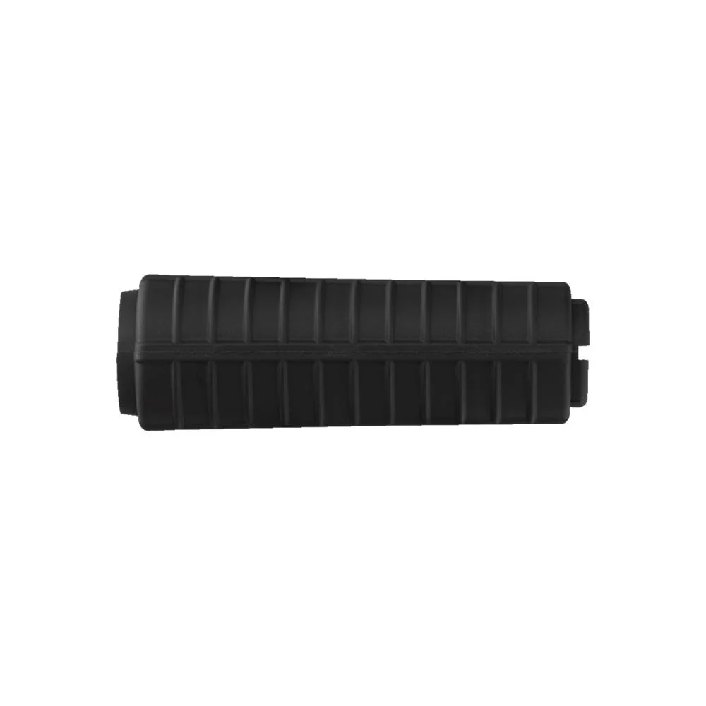 primary-43358 B5 Systems Car15 Handguard Black, side view showing ribbed upper and lower panels