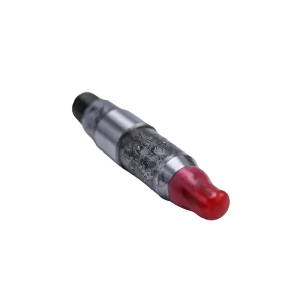 Wilson Primer Pocket Reamer, grey metal tool in angled side view with red protective cap