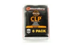 Kleen-Bore CLP Break Free Wipe 6PK, front view of black and orange retail packet