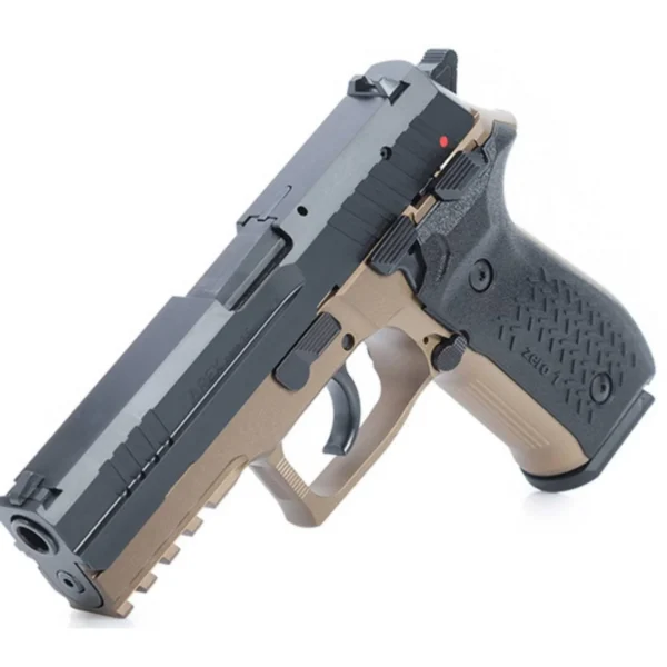 Global Ordnance Arex Zero 1S Handgun 9mm Luger 17rd Magazines(2) 4.25" Barrel FDE