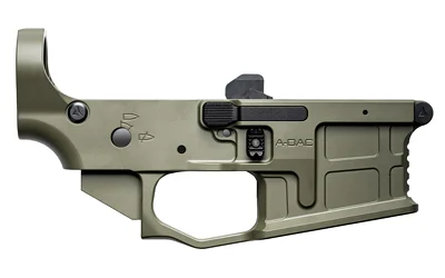 RADIAN A-DAC 15 LOWER RECEIVER ODG olive drab lower receiver, left-side view