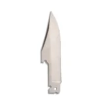 Rock Ridge Outdoors ABKT Elite Switch Folder replacement blade, silver blade in side view
