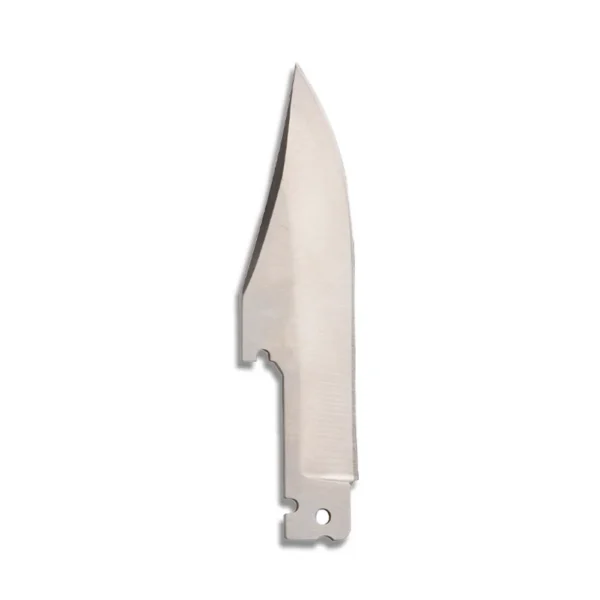 Rock Ridge Outdoors ABKT Elite Switch Folder replacement blade, silver blade in side view