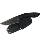 Rock Ridge Outdoors ABKT Elite Shadow Predator Fixed Knife 3-1/2" Drop Point Blade Black