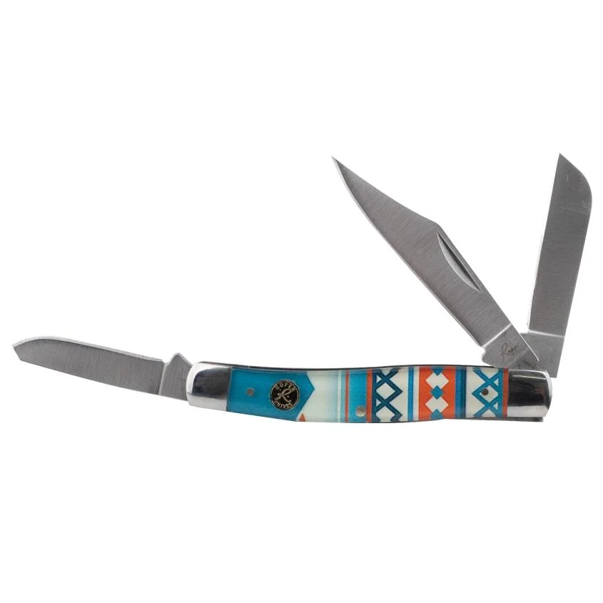 primary-43628 Rock Ridge Outdoors ABKT Roper Stockman Sunset Knife 3 Blades