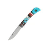 Rock Ridge Outdoors ABKT Roper Tumble Weed Sunset Series II Folding Knife 3" Drop Point Blade
