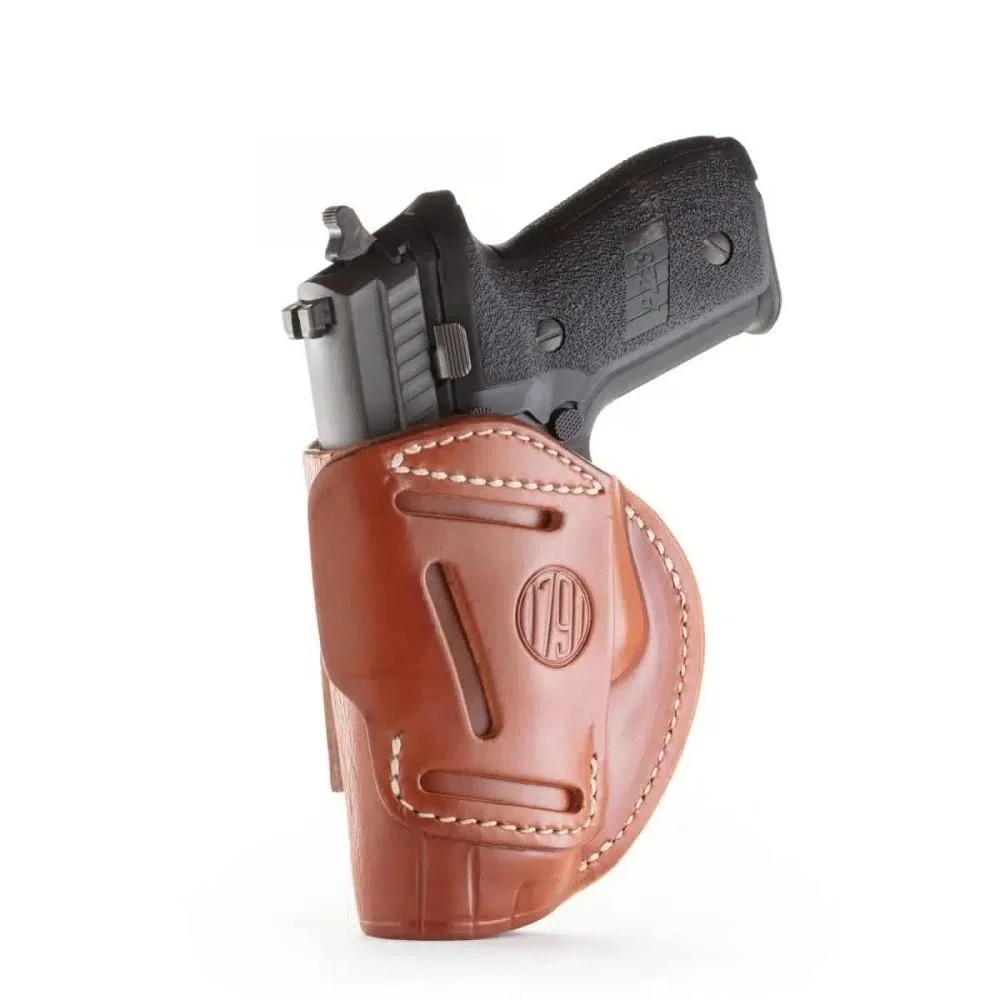 primary-43671 2nd Amendment 1791 LLC 1791 4 Way Holster Size 4 Classic Brown RH