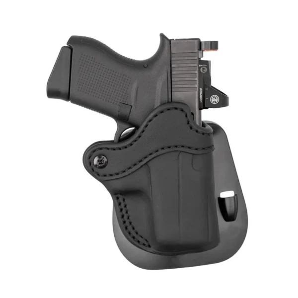 2nd Amendment 1791 LLC 1791 Optic Ready OWB Paddle Holster Compact Stealth Black RH