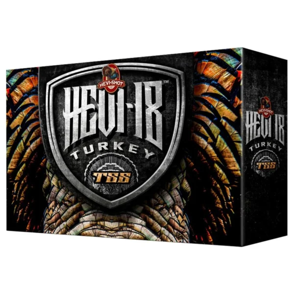 Environ Metal Inc HEVI-Shot TSS Turkey Shotshells 12 ga 3.5" 2-1/4oz 1250fps #9 5/ct
