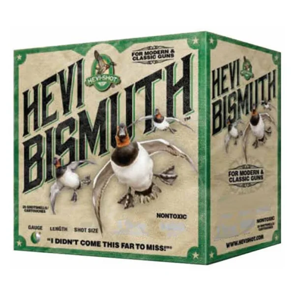 Environ Metal Inc HEVI-Shot HEVI-Bismuth Shotshells 12ga 2-3/4" 1-1/4oz 1450 fps #6 25/ct
