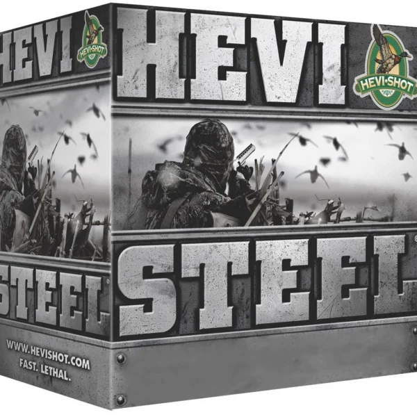 Environ Metal Inc HEVI-Shot HEVI-Steel Shotshells 12 ga 2-3/4" 1-1/8 oz 1500 fps #3 25/ct