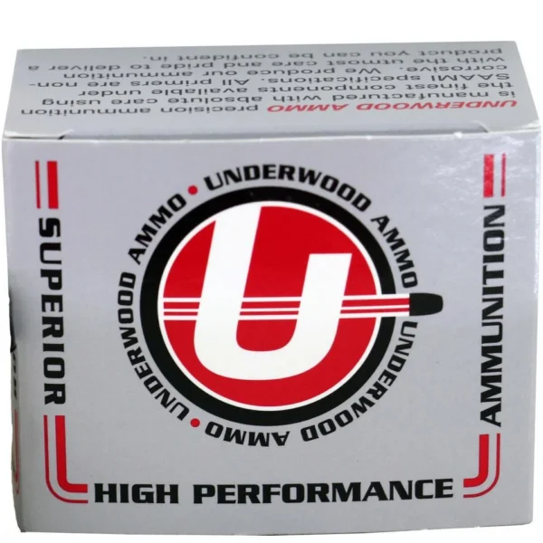 Underwood Ammo Underwood Hunting and Self Defense Ammunition 450 Bushmaster 300gr JSP 1950 fps 20/ct