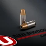 Underwood Hunting & Self Defense Handgun Ammunition, two cartridges on black branded surface