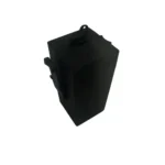 MOJO Mallard Lite 6V Battery, angled view of black rectangular battery with top terminal