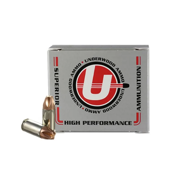 Underwood Ammo Underwood Xtreme Defender Handgun Ammunition 9mm Luger 90gr Solid 1400 fps 20/rd